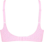 Sloggi Zero Feel Bliss The Up P Bra Padded Bra, Floral Pink, M Women