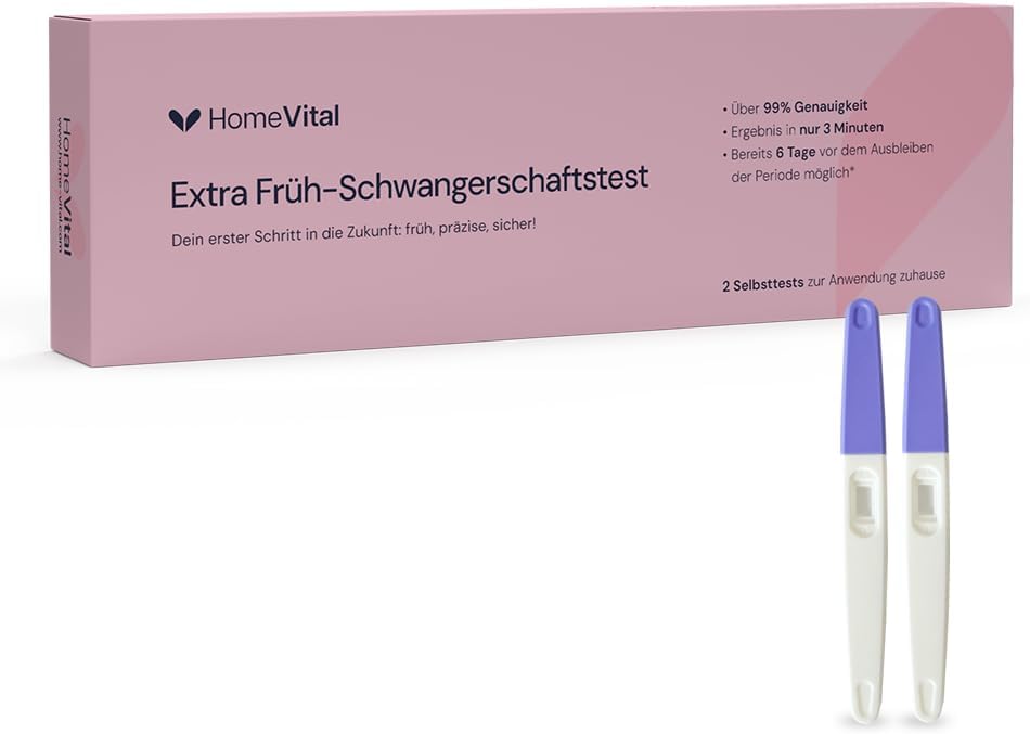 Schwangerschaftstest Pregnancy and Ovulation Tests 2 pieces
