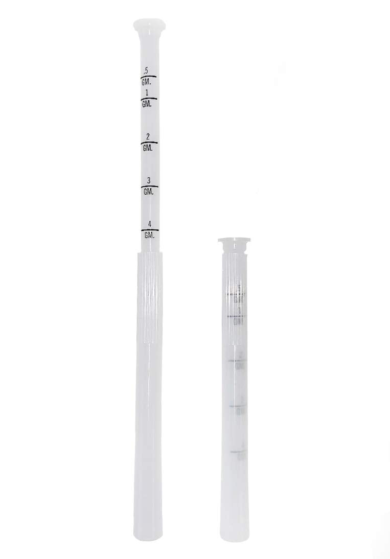 NewLife Naturals Disposable Plastic Vaginal Cream Applicators Hygienic Threaded Injector Applicator Preseed Estrace Premarin OTC Cream Products Dosage Markings- 60 Pack