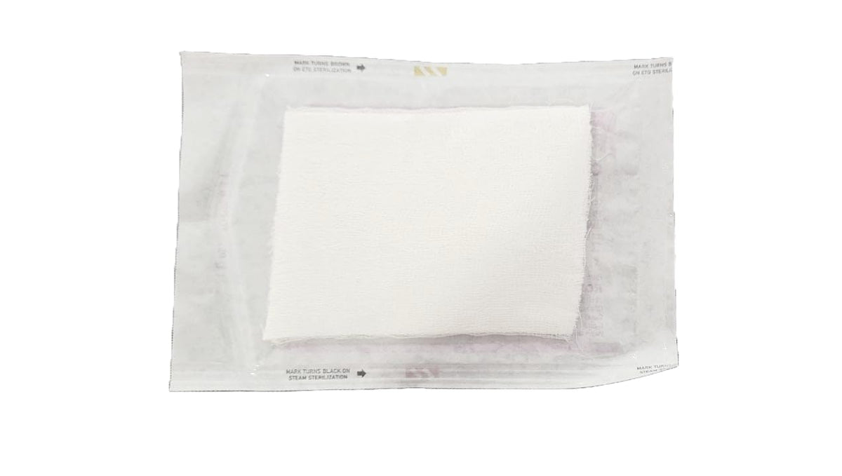 Sterile Absorbent Cotton Combine Dressing Pad | Dressing Pad for Wound Dressing/First Aid/Home (10x15cm) (Pack of 25)