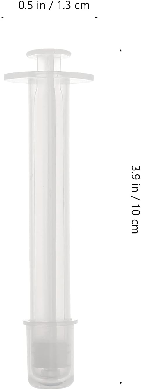 SUPVOX 20 Pieces Disposable Lubricant Applicator Injector Syringe for Vaginal