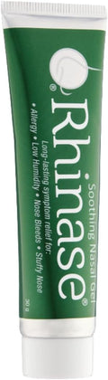 Rhinase Allergy Relief Lubricating Nasal Gel – Dual Salt, Steroid-Free Formula for Moisture & Comfort | Ideal for Swimmers & CPAP or Oxygen Therapy Users | Safe for Children | 1 oz