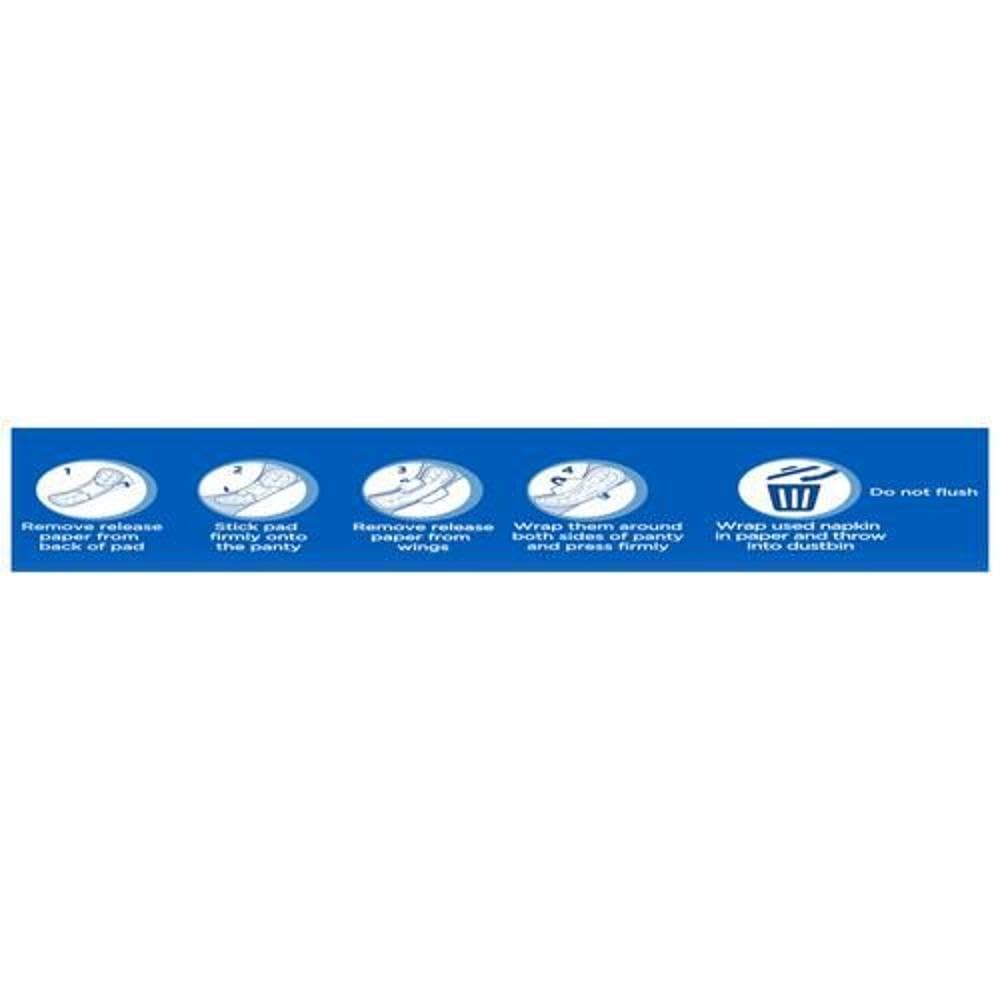 Stayfree Secure Cottony Regular Sanitary Pads - 18 Count