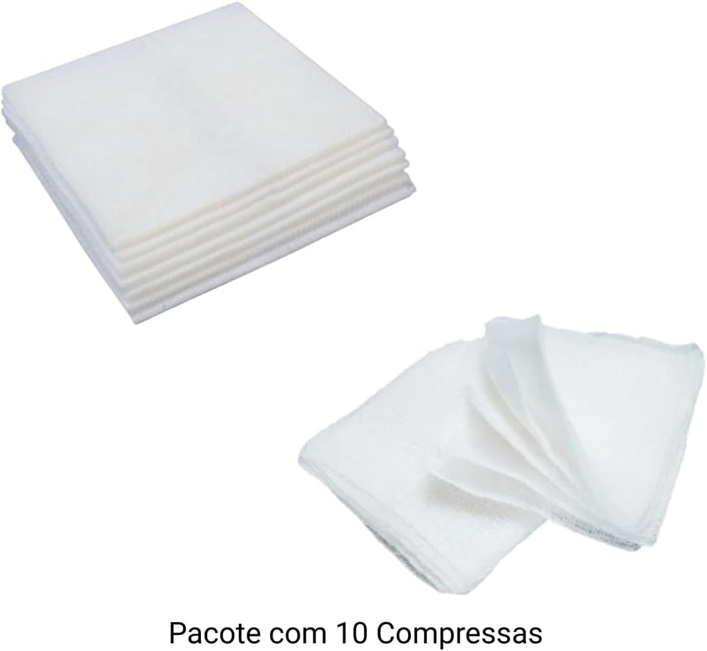 Gauze and Wound Dressings 100% Cotton Sterile 7.5cm 10 pieces