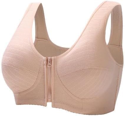 Women's Post-Surgical Front Close Recovery-Sleep Zipper Bra