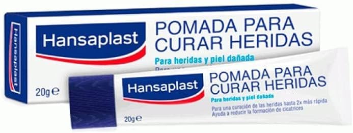 Hansaplast Wound Healing Ointment, Delicate Healing Cream that Promotes Healing, Less Risk of Scars, Baby-Safe Healing Ointment I 20g