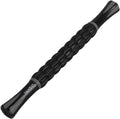 YANSYI Professional 9-Roller Deep Tissue Massage Stick - Portable Muscle Recovery Roller for Athletes, Relieves Post-Workout Soreness & Leg/Back Pain - Portable Physio Tool (Gray)