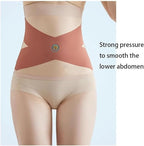 High Waist Body Shapewear, Tummy Control Compression Belt, Postpartum Abdominal Belt, After Delivery,Post Pregnancy Tummy Reduction Belt,C-Section Abdomen Binder,,Belly Support Band for women.(Beige)
