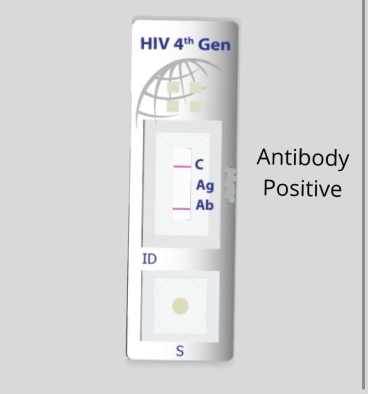 HIV 4th generation. Rapid home Self test kit. (Pack of 1)