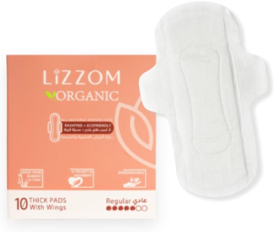 Sanitary Pads Organic With Wings 10 pads