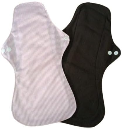 VEINTITRÉS XXL Reusable Pads for Night, Extra Large, High Absorption and Maximum Night Protection, Washable, Soft and Breathable Fabric, Sustainable Alternative, Pack of 2