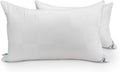 Luxury Hotel Collection Down Alternative Pillows, Standard Size, Medium or High Profile, 250 Thread Count Cotton Cover, Set of 2, White, Machine Washable, Made in Australia (Medium Profile)