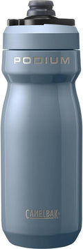 CamelBak Podium Stainless Steel Water Bottle 18oz, Pacific | Cold Hydration That Lasts on Long Rides, Durable Stainless Steel for Daily Riding, Fast Drinking Without Squeezing