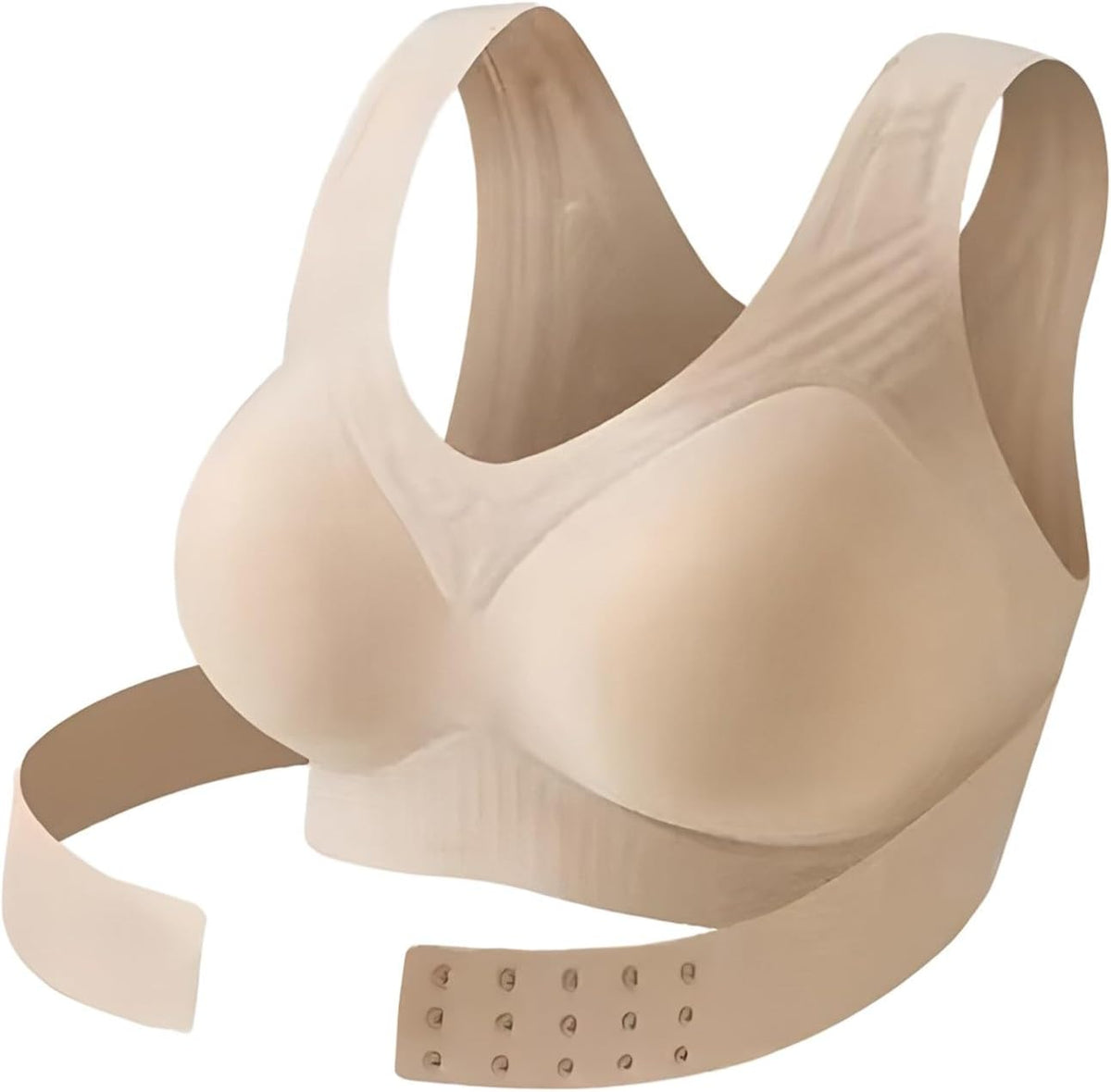 Genérico Posture Corrector Bra for Women, Front Closure Bras with Adjustable Back Support, Seamless Breathable Shapewear Underwear #1