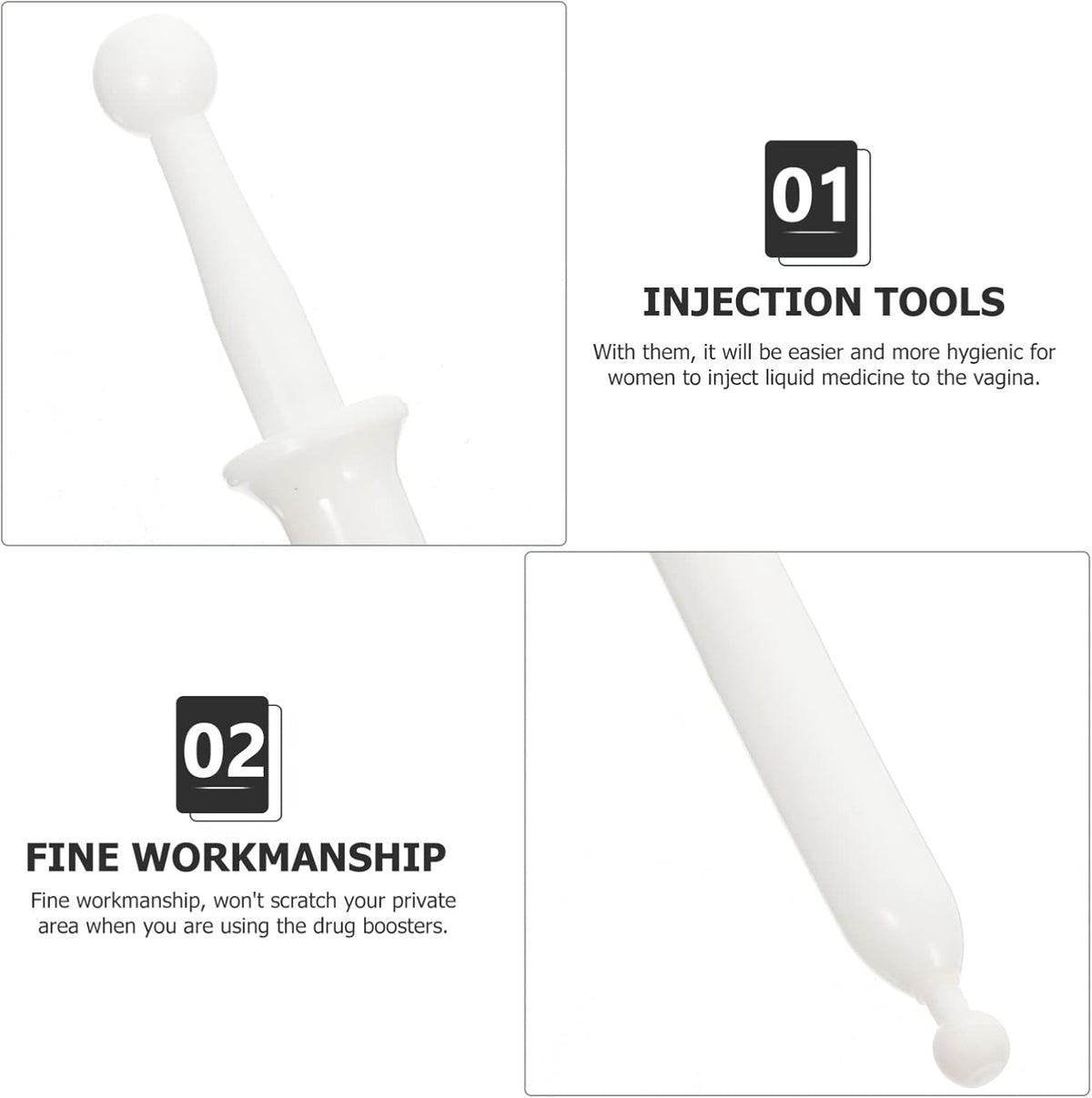 Applicators and Syringes Disposable 25 pieces