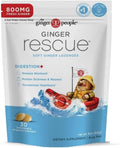 Ginger Rescue Lozenges (Soft) Extra Strength Nausea Relief 800mg 30ct