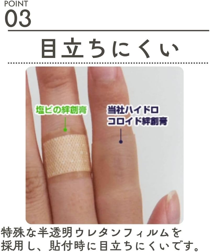 Wound Dressings and Bandages Hydrocolloid 3 pieces