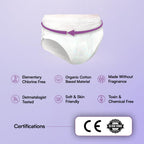 Flawsome Maternity Sanitary Pads for Postpartum Women | XL Size, Pack of 4 | 360° Leak-Proof, Highly Absorbent | Rash-Free, Soft & Breathable | Overnight Protection