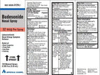 Budesonide Nasal Spray, 32 mcg - Packaging May Vary