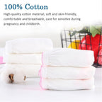 Disposable Underwear for Women 100% Cotton Briefs for Maternity Travel Menstruation Travel SPA Massage - Pack of 10, Individually Wrapped