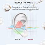 Earplugs for Sleeping Noise Cancelling, 8Pairs Reusable Ear Plugs | Super Soft Silicone, NRR 32 dB, Triple Seal Waterproof, Sleep/Swim/Concerts/Work, Washable BPA-Free, 8Colors Individual Packs