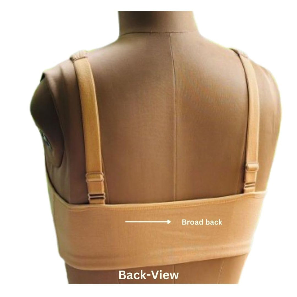 Sugar Shell | Firefly Mastectomy Bra (Front Open, Full Coverage, Moulded Cup, Non-Wired, Non-Padded, Without Prosthetics) | for Post Surgery, Cancer Bra | Pack of 1