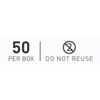 McKesson Oral Thermometer Sheaths, 50 ct | Disposable Probe Cover, Digital Thermometer
