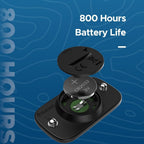 HS500 Heart Rate Monitor, Heart Rate Sensor Chest Strap, Protocol ANT+/Bluetooth, 800h Battery, IP67 Waterproof, Compatible with iOS/Android APPs