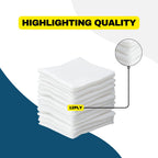 Sterile Gauze Swabs 10cm x 10cm x 12Ply - Absorbent Gauze Pads for Wound Dressing & First Aid Box of 10 Pouch - 40Count
