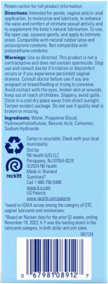 Personal Lubricants Water-Based
