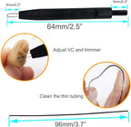8 Pieces Hearing aid Amplifier Cleaning Tools, Earbuds/Headphones Cleaner Brush Kits with case | Hearing Amplifier cleaner brush for hearing aids, earbuds and headphones; 8-in-1 hearing aid cleaning kit;