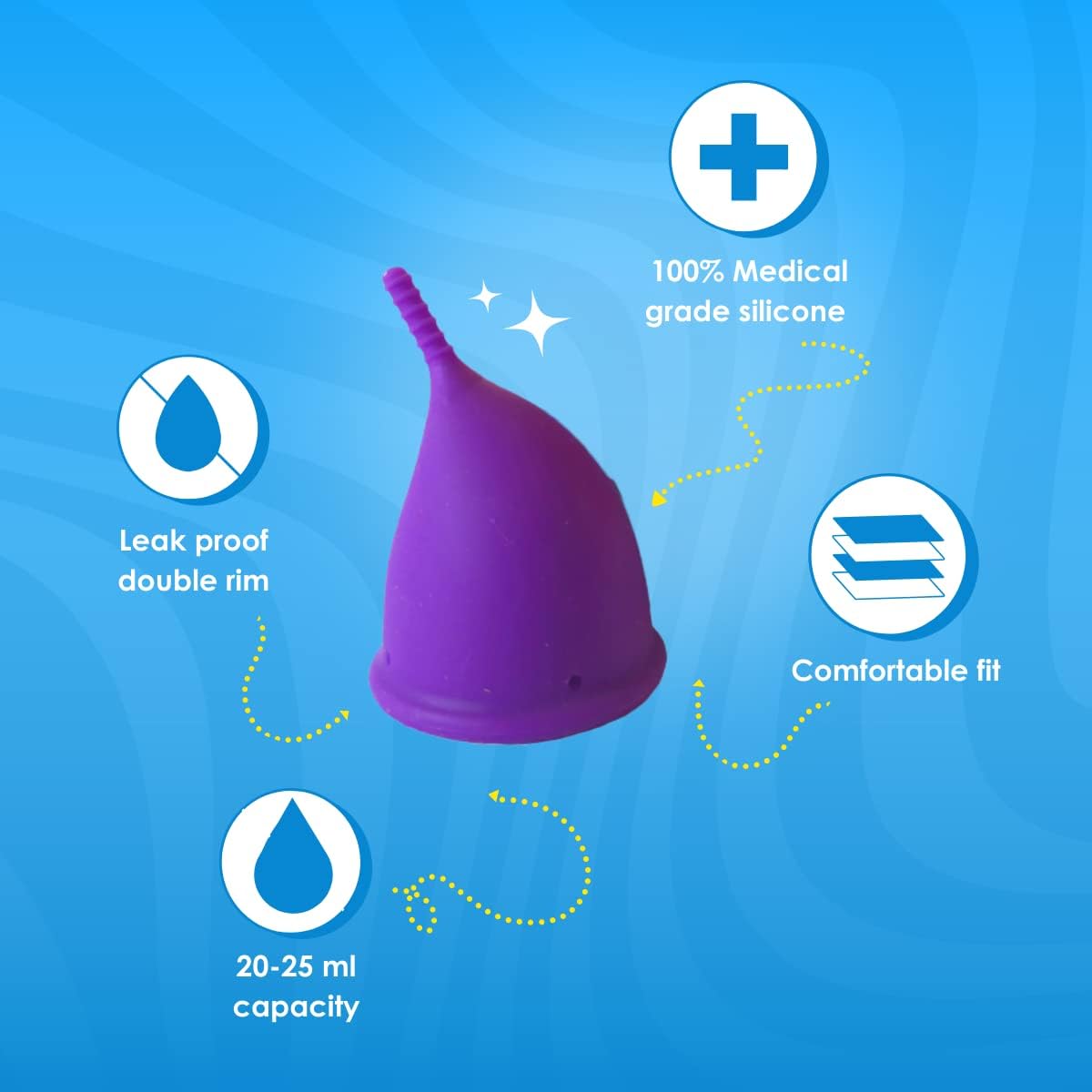 Lemme Be Z Menstrual Cups and Discs Reusable 20 ml