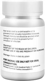 Suppositories for Women, Vaginal Suppositories for Healthy pH Balance & Odor Control | Discomfort Hygiene Products | Feminine Intimate Health (40 Count)