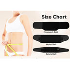 Postpartum Belly Belt for Women - 3 in 1 Tummy Tucker | Waist, Pelvis & Back Support | Fat Slimming Shapewear After Delivery & C-Section | Adjustable Fit 30-46” (Made in India)