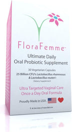 Ultimate Daily Oral Probiotic Supplement - Support Urinary Tract & Vaginal Health - Eliminate Vaginal Odor, Balance pH, & Restore Proper Gut & Vaginal Flora - Ultra Potent Women's Blend