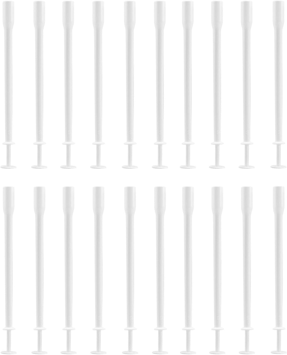 20Pcs Suppository Applicator, Boric Acid Suppository for Women，Individual Packaging，Safe, Gentle and Portable Vaginal Suppository Applicator, Disposable Gynecological Drug Applicator, for Most Boric Acid Suppository,Pills, Tablets, Gel Enhancer