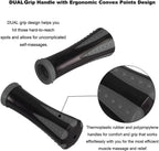 YANSYI Professional 9-Roller Deep Tissue Massage Stick - Portable Muscle Recovery Roller for Athletes, Relieves Post-Workout Soreness & Leg/Back Pain - Portable Physio Tool (Gray)