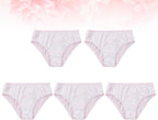 iplusmile Disposable Panties for Women 5 Pieces Cotton Breathable Postpartum Underwear Comfortable and Practical for Pregnant Women