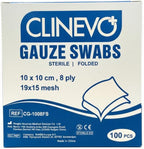 Gauze and Wound Dressings Sterile 10 cm 100 pieces