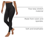 FeelinGirl Leggings Women Tummy Control High Waisted Compression Leggings | High Waist, Flatten Belly and Slim Waist, Soft Seamless Material, Sculpt a Slimmer Silhouette, Fits All Body Shapes