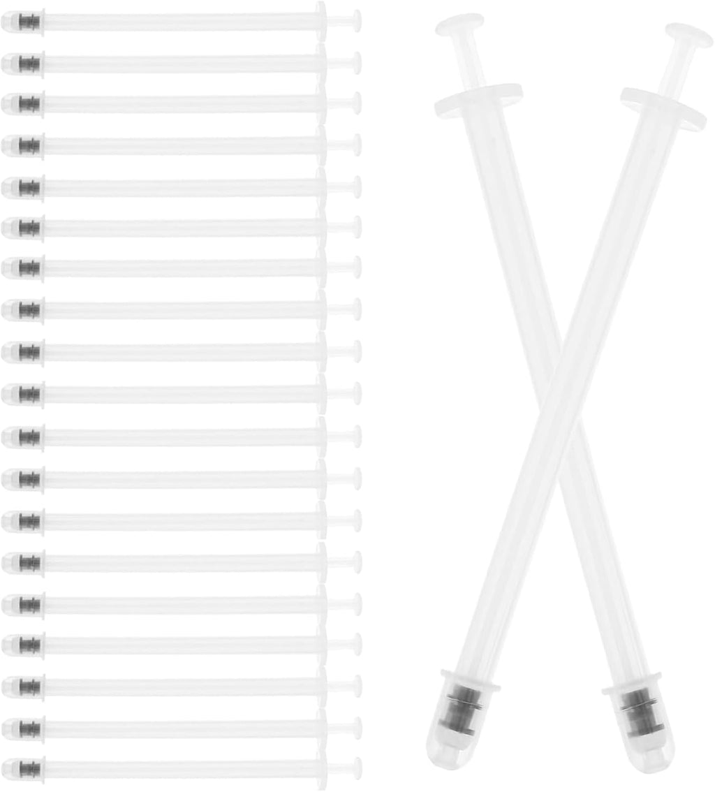 Disposable Vaginal Suppository Applicators 20pk - Soft Tip Insert for Boric Acid Capsules, Pills & Tablets - 1.8ml Capacity for Gels - Individually Wrapped Gynaecological Aid