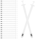 Disposable Vaginal Suppository Applicators 20pk - Soft Tip Insert for Boric Acid Capsules, Pills & Tablets - 1.8ml Capacity for Gels - Individually Wrapped Gynaecological Aid