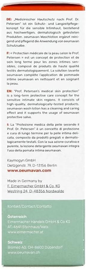 DEUMAVAN Intimate Cleansers Fragrance-Free 200 ml