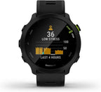 Garmin Forerunner 55, GPS Running Watch with Daily Suggested Workouts, Up to 2 Weeks of Battery Life, Black - 010-02562-00 | Daily Suggested Workouts, Wrist Hr, Up to 2 Weeks Battery, Up to 20 Hr GPS, 42mm Case