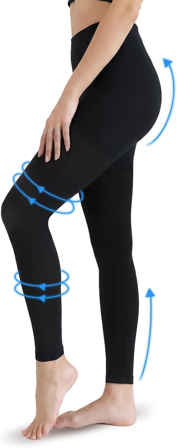 Medical Compression Leggings 20-30mmHg Graduated Support Pantyhose