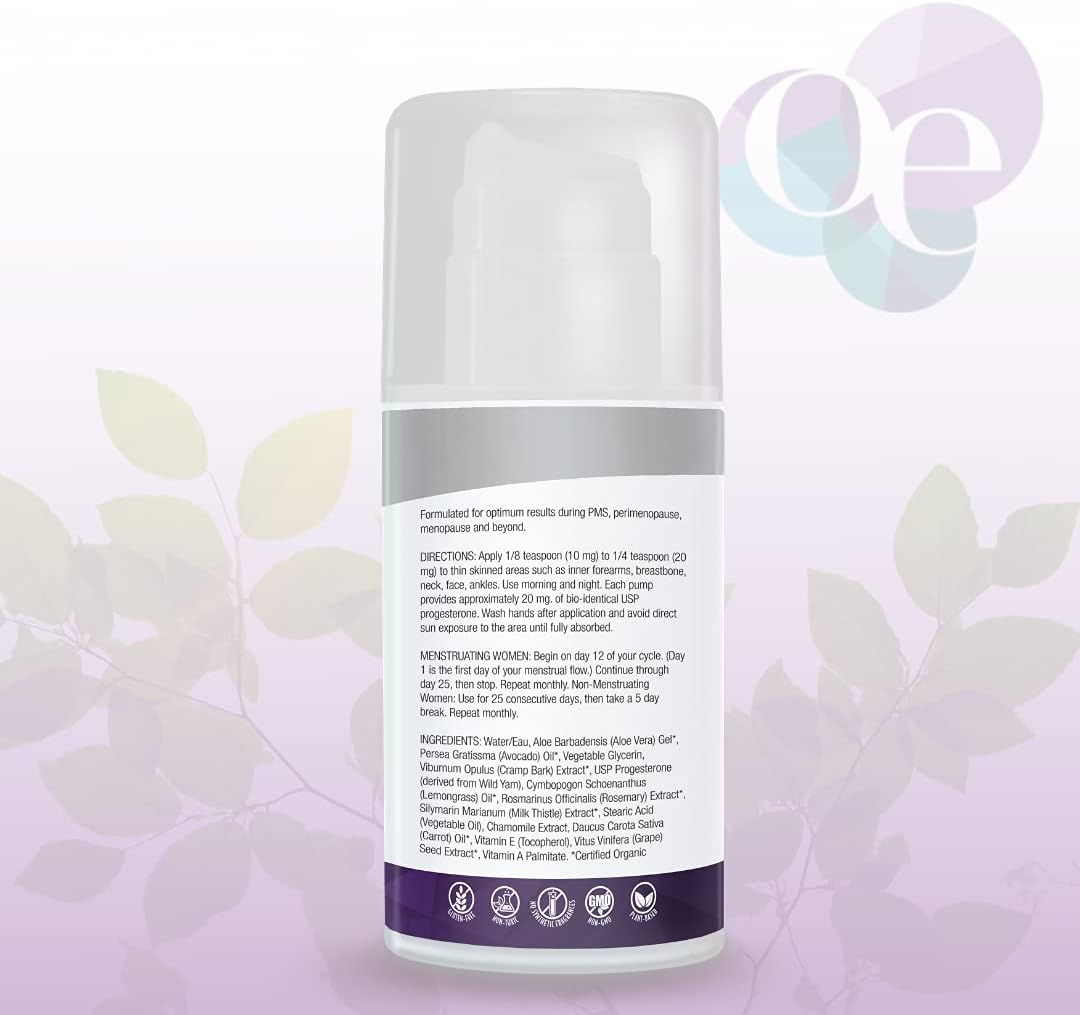 Organic Excellence Feminine Balance Wild Yam & Botanical Cream – Natural Women’s Cream for Everyday Balance – 3.3 fl oz