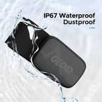 HS500 Heart Rate Monitor, Heart Rate Sensor Chest Strap, Protocol ANT+/Bluetooth, 800h Battery, IP67 Waterproof, Compatible with iOS/Android APPs