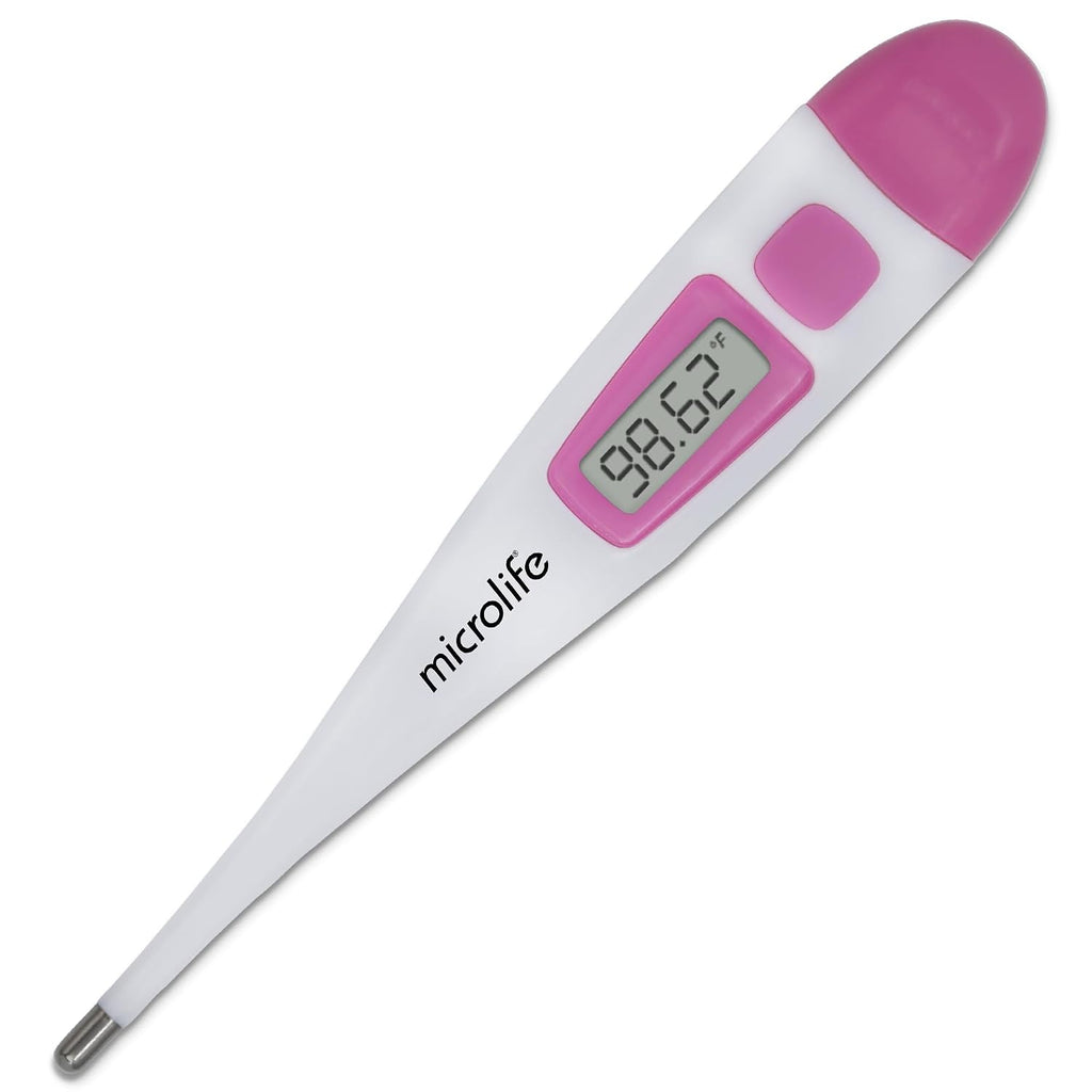 Microlife Digital Basal Thermometer 1/100th Accurate, Fertility Prediction and Ovulation Tracking, Oral or Vaginal BBT, (60-Second Reading),