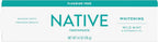 Native Fluoride Free Toothpaste, Whitening - for Adult, Kids 2+ Oral Care - Wild Mint & Peppermint Oil Flavor, 4.1oz (Pack of 3)