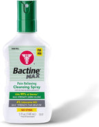 Bactine MAX First Aid Spray - Cleansing Spray with 4% Lidocaine - Relief for Minor Cuts, Burns & Bug Bites - 5oz, 4 Pack | With 4% Lidocaine, Numbs and Relieves Pain and Itch for Minor Cuts, Scrapes, Burns, and Bug Bites